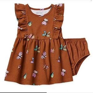 Okie dokie baby girl dress